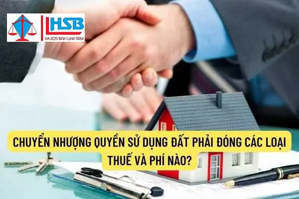 Các loại thuế và lệ phí phải nộp khi chuyển nhượng quyền sử dụng đất